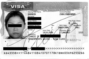 Brian Wright My Thai Fiancee K1 Visa